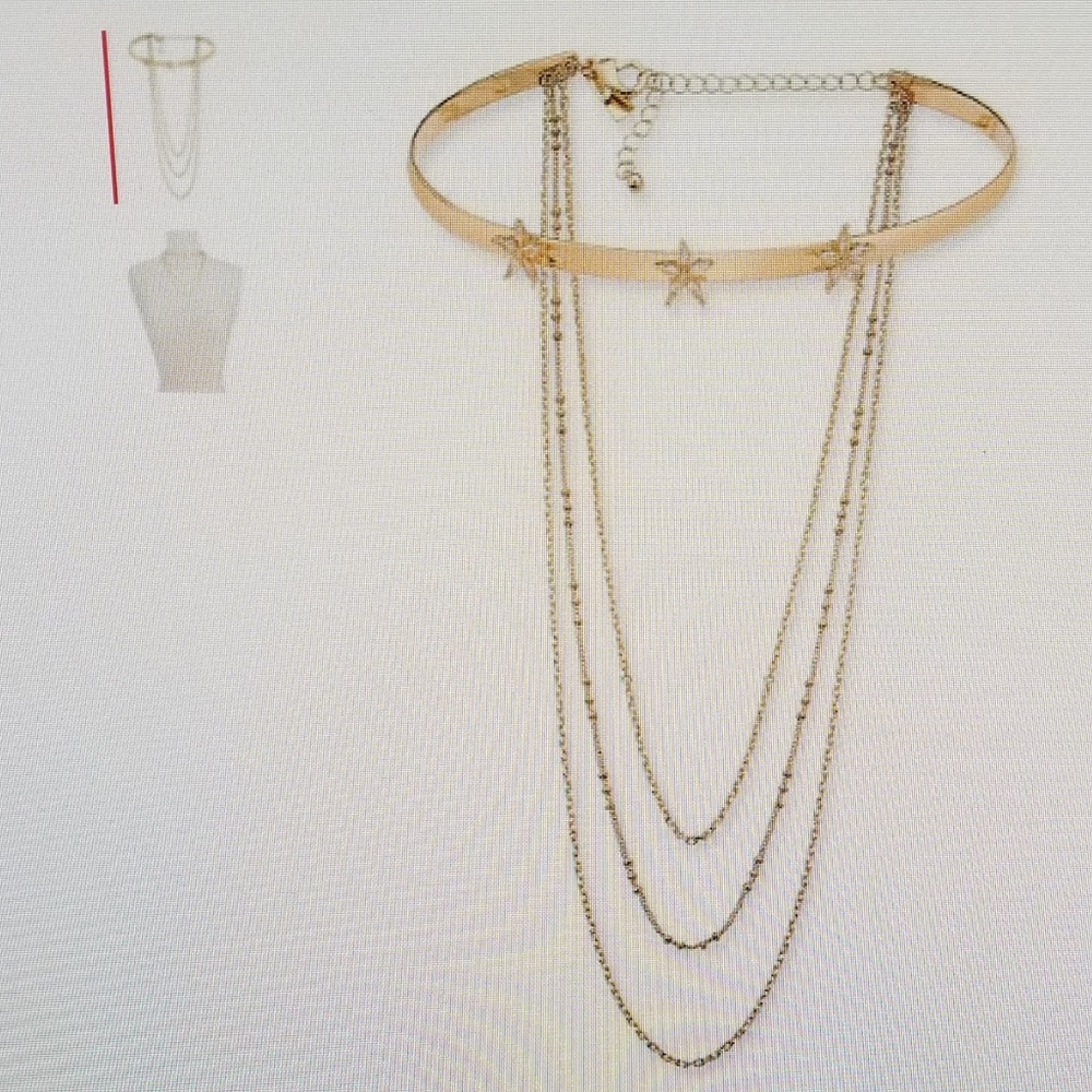 Gold-Tone Multi-Chain(Brand New)